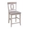 International Concepts Cosmo Counter Height Stool, 24" Seat Height, Washed Gray Taupe S09-1702 - alternate 3